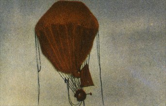 Ascent of Piccard's altitude research balloon, 1931, (1932). Creator: Unknown.