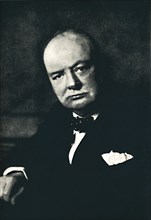'The Rt. Hon. Winston S. Churchill, P.C., C.H., F.R.S., M.P.', 1941, (1945). Creator: Walter Stoneman.