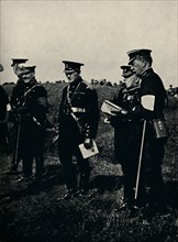 'With General French at Army Manoeuvres, 1912', (1945). Creator: Unknown.