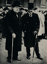 'Mr. Chamberlain and Mr. Churchill', 23 February 1940, (1945). Creator: Unknown.