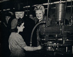 'Tour of Inspection in an Arms Factory', 1940s, (1945).  Creator: Unknown.