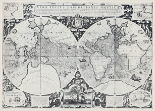'Map Showing Drake's Voyage of Circumnavigation (1577-1580)', 1923. Creator: Unknown.