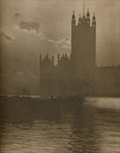 'Shrine of Stone Which Covers The Beating Heart of Parliamentary London', c1935. Creator: Huson.