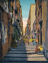'Napoli - Pallonetti Santa Lucia', c1900. Creator: Unknown.