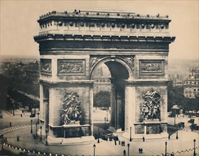 'Paris. - L'Arc De Triomphe. - LL, c1910. Creator: Unknown.