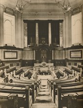 'Splendid Hall for the Deliberations of the Members of the London County Council', c1935. Creator: Unknown.