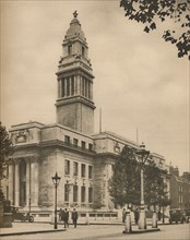 'Marylebone Town Hall, One of the Most Eminent of London's New Buildings', c1935. Creator: Donald McLeish.