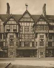 'Part of Liberty's Tudor Building in Great Marlborough Street', c1935. Creator: Joel.