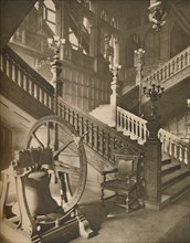 'Magnificent Staircase of Grocers' Hall and the Great Flemish Bell Named Martin', c1935. Creator: Taylor.