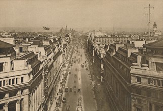 'On The Roof of Bush House, Looking From Kingsway Towards The Northern Heights', c1935. Creator: Unknown.