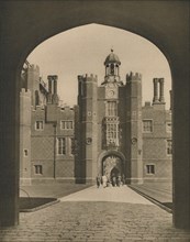 'Base Court, the First Quadrangle of Wolsey's Palace', c1935. Creator: Donald McLeish.