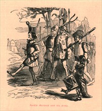 'Perkin Warbeck and his Army', 1897. Creator: John Leech.