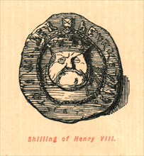 'Shilling of Henry VIII', 1897. Creator: John Leech.