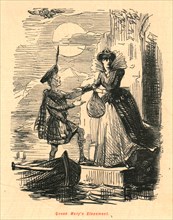 'Queen Mary's Elopement', 1897.  Creator: John Leech.