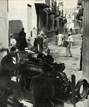 'Dispersed in the back streets of Cairo is a whole little industry ...c1942-1943, (1945). Creator: Unknown.