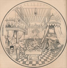 The Alchemist, 16th century, (1849). Creator: Bisson & Cottard.