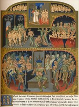 Souls condemned to Hell, second half of the 15th century, (1849). Creator: Kellerhoven.
