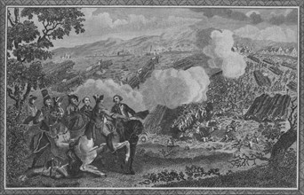 'The Battle of Minden, or Thornhausen, in Westphalia...1759', (1785).  Creator: John Goldar.