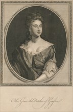 'Her Grace the Dutches of Grafton', 1787. Creator: John Goldar.