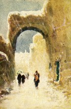 'Jerusalem in Winter - John x. 22, c1924. Creators: James Clark, Henry A Harper.