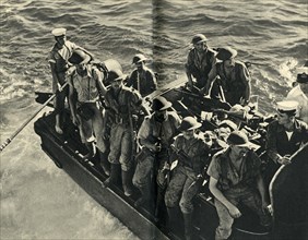 Return of a landing party of Royal Marines, World War II, c1939-c1943 (1944). Creator: Unknown.