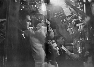 Scene on board a British submarine, World War II, 1945. Creator: Unknown.