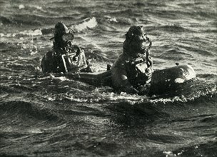 Chariot manned torpedo, World War II, 1945. Creator: Unknown.