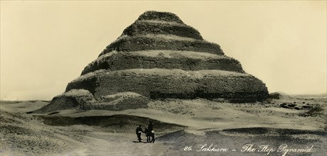 'Saqqara - The Step Pyramid', c1918-c1939. Creator: Unknown.