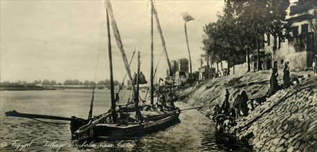 'Egypt - Village Embaba near Cairo', c1918-c1939. Creator: Unknown.