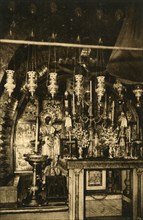 'Jerusalem - Church of the Holy Sepulchre - Calvary', c1918-c1939. Creator: Unknown.