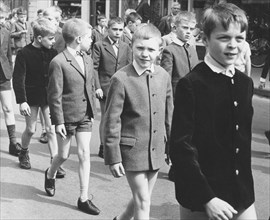 Boys in uniform, c1960s.