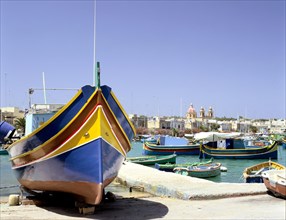 Marsaxlokk harbour, Malta