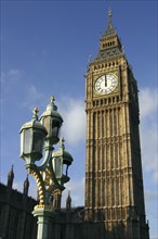 Big Ben stopped, Palace of Westminster, London, 2005