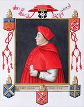 Thomas Wolsey, 16th century English cardinal and statesman, (1825). Artist: Sarah, Countess of Essex