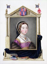 Catherine Howard, fifth wife and Queen of Henry VIII, (1825). Artist: Sarah, Countess of Essex