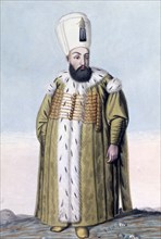 Murad III, Ottoman Emperor, (1808). Artist: John Young