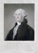 Portrait of George Washington, 1798 Artist: William Nutter