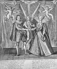 Celebration of the Marriage of James VI of Scotland and Anne of Denmark, 1589 (c1610-1625). Artist: Francis Delaram