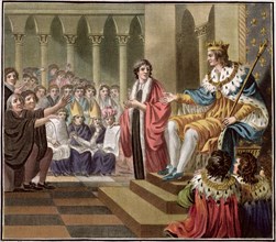 'Louis XII Declared Father of the People', 1506 (1789). Artist: Jean Baptiste Morret