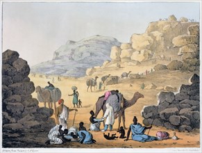 'A Slave Kaffle', 1821. Artist: Denis Dighton