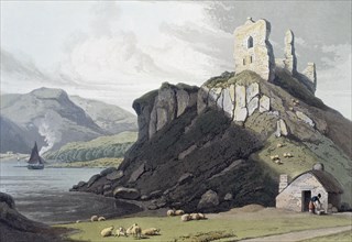 Aros Castle, Isle of Mull, Scotland, 1818. Artist: William Daniell