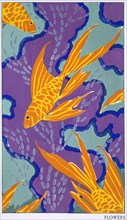 Fish motif, late 1920s. Artist: EA Seguy