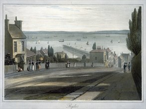 'Ryde', Isle of Wight, 1814-1825. Artist: William Daniell