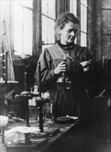 Marie Curie (1867-1934), Polish/French physicist and chemist, early 20th century. Artist: Unknown