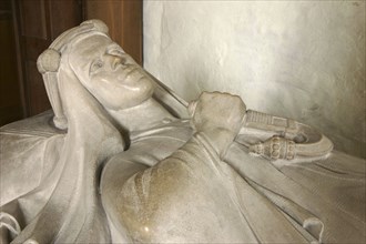 Lawrence of Arabia effigy, St Martin's Church, Wareham, Dorset.