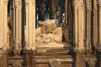 Tomb of Edward II, Gloucester Cathedral, Gloucestershire.