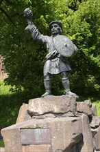 Rob Roy statue, Stirling, Scotland.