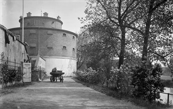 The prison in the citadel, Landskrona, Sweden, 1925. Artist: Unknown