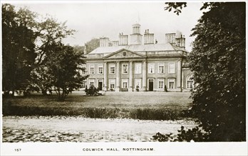 Colwick Hall, Colwick, Nottinghamshire, c1900s. Artist: Unknown