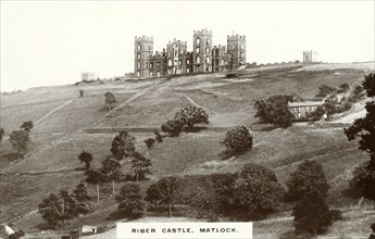 Riber Castle, Derbyshire, c1900. Artist: Unknown